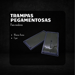 Placas pegamentosas para roedores